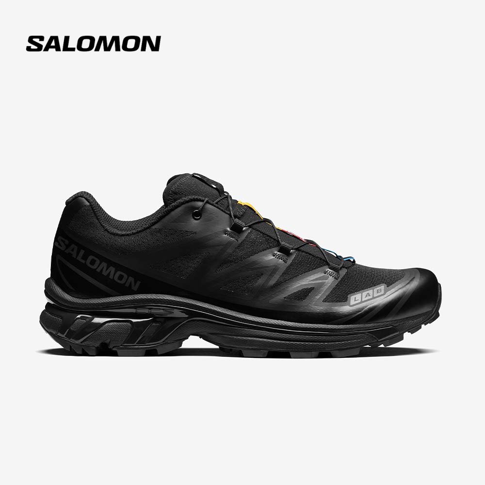 Discount on Salomon  shoes - SKU: SALOMON XT-6 Unisex Sportstyle Shoes in Black / Black / Phantom