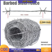 Galvanized Iron Barbed Wire Roll Fence - Anti-climb Protection