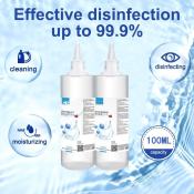 Contact Lens Solution 100ML - Cleaner & Lubricant Drops