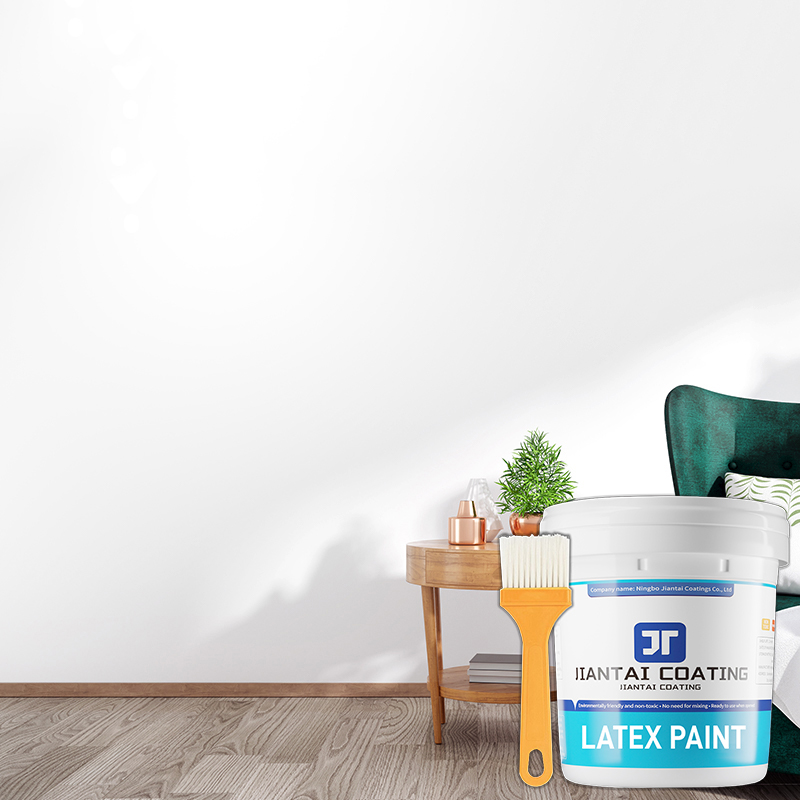 👉1KG👈Interior Latex Paint for Home Use - White/Pink/Yellow/Blue/Green/Gray, Self-Applying Wall Renovation Paint, Eco-Friendly, Colorful Wall Paint - Image 2