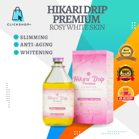 Hikari Glutathione Drip Set for Whitening, Slimming, Anti-Aging