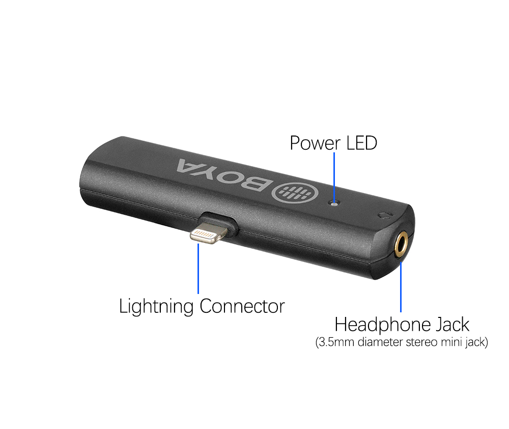 Boya BY-WM4 Pro K3 Wireless Lavalier Lapel Microphone for iOs Devices – JG  Superstore
