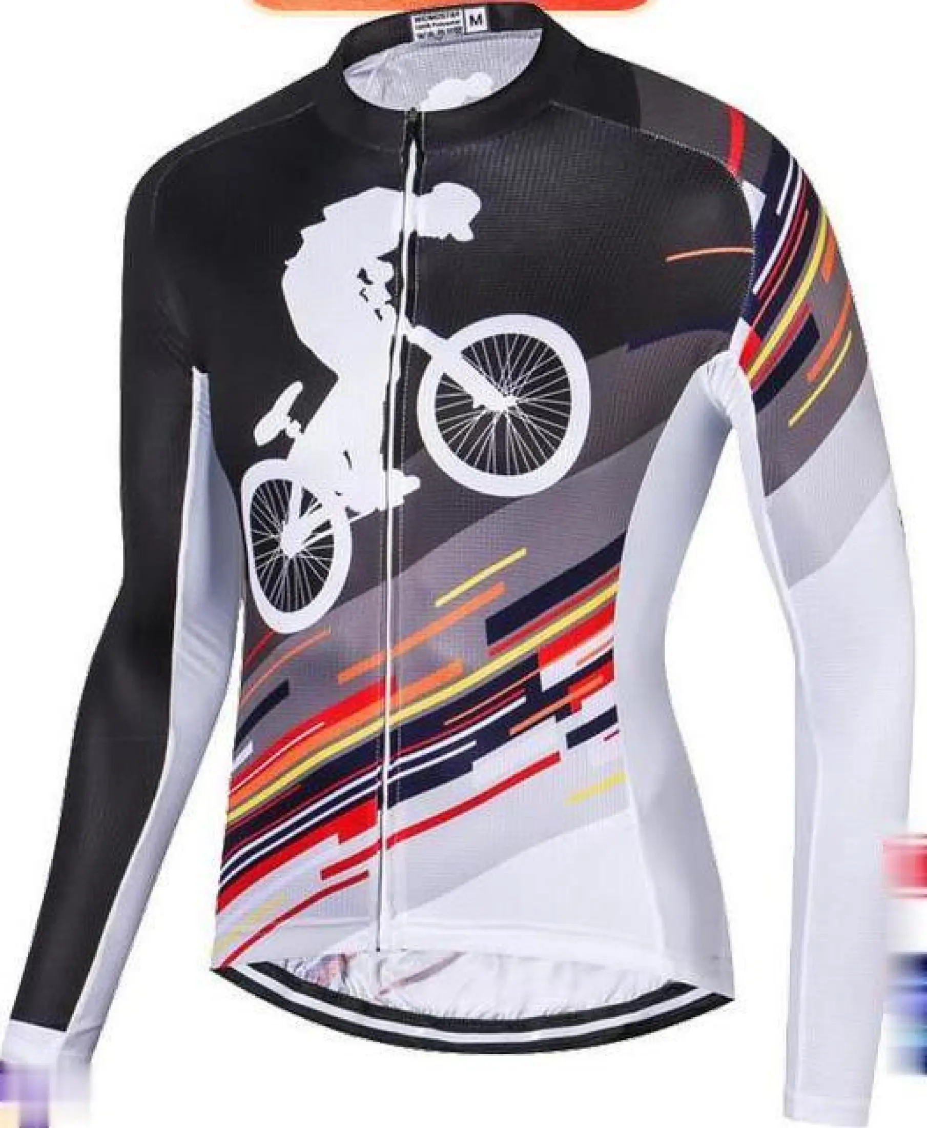 Men Long Sleeve Cycling Jersey MTB Bike Shirt Jacket Clothing Motorcycle Sports