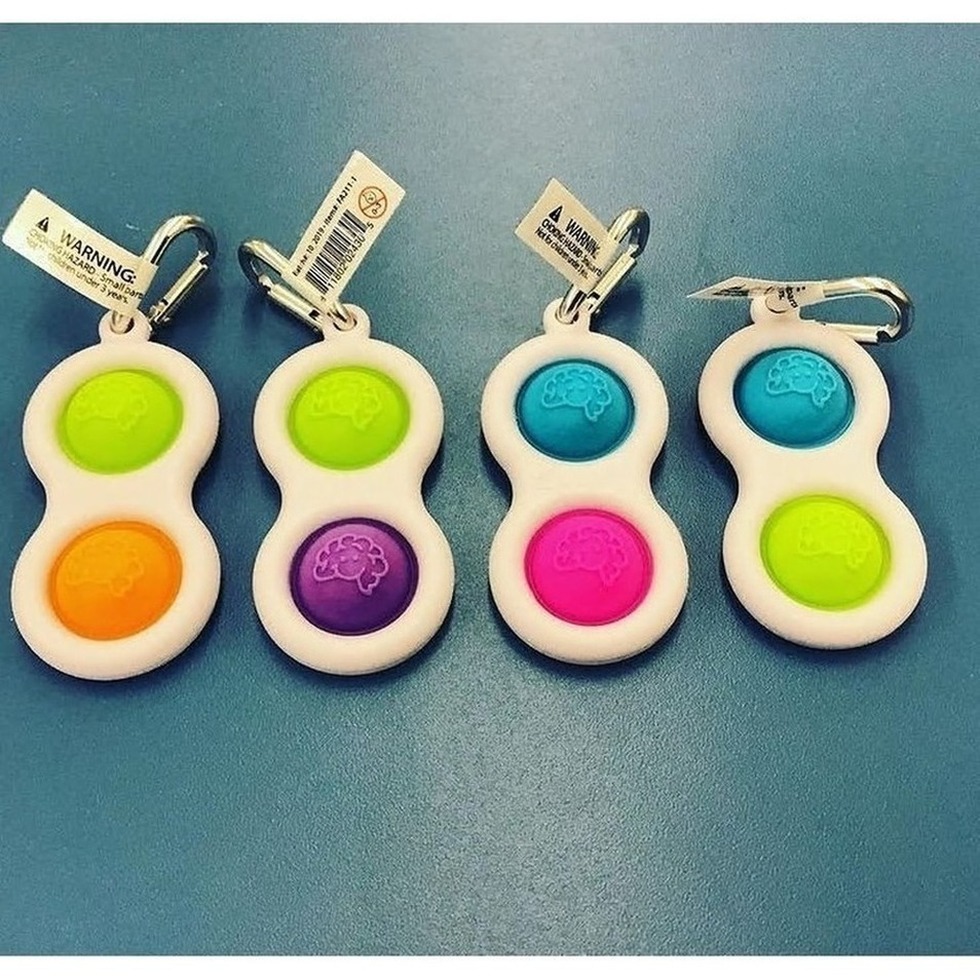 Fidget Keychain Sensory Fidget Toy Bear atelieryuwa.ciao.jp