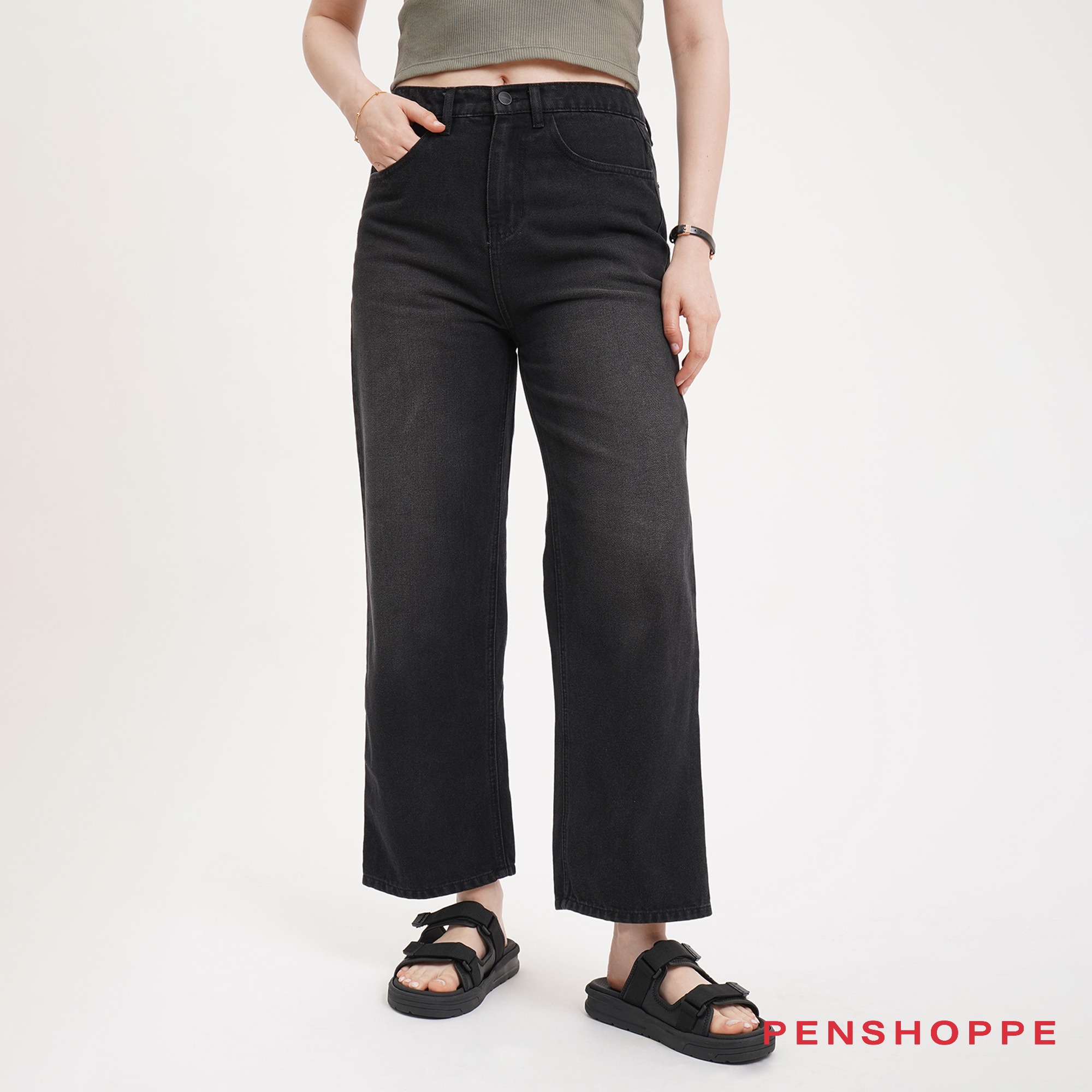 Penshoppe Move Track Pants With Side Stripes - ShopperBoard