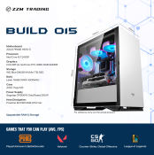 Brand New Desktop Gaming System Unit Intel Build Computer Zzm Trading