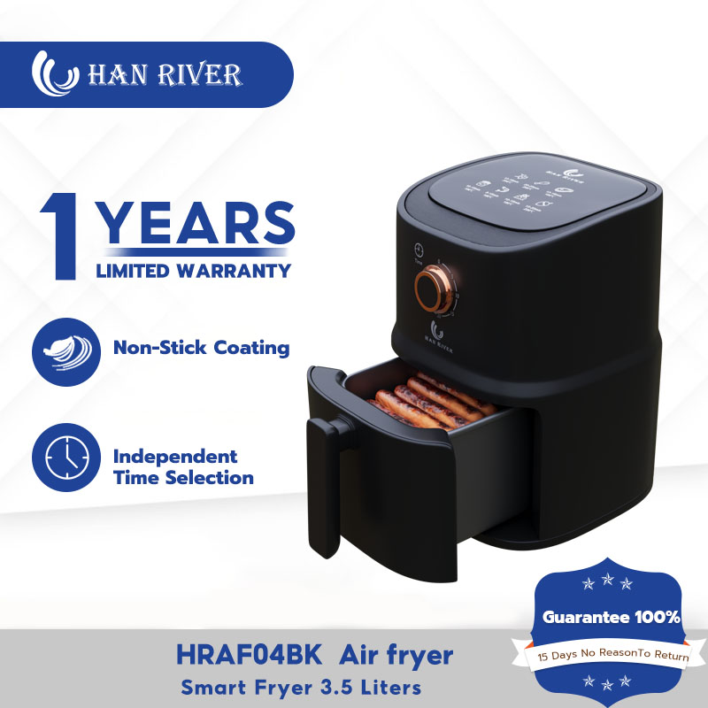 HAN RIVER Air Fryer Power 800W Capacity 3.5 liters Adjustment