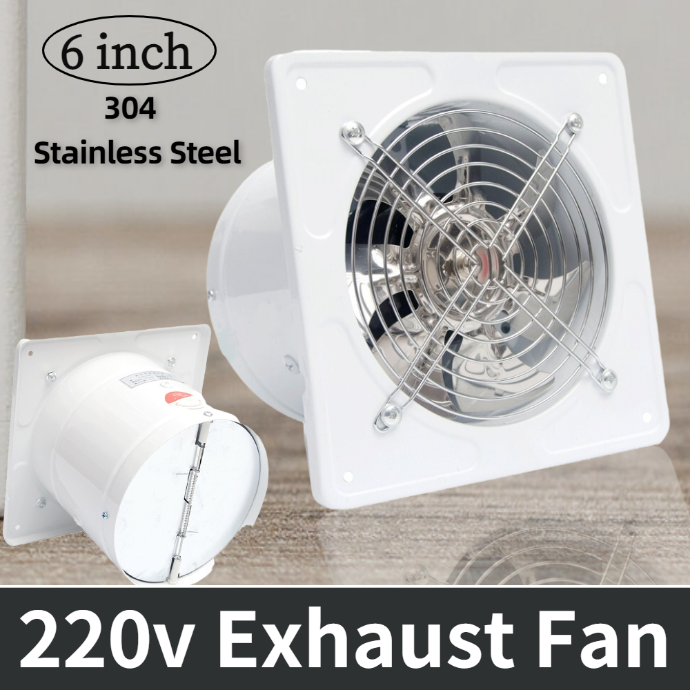 20W 6'' Home Bathroom Exhaust Fan 