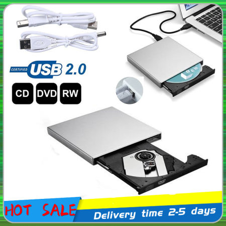 Gse Usb Optical Drive Usb 2.0 External CD-RW Burner Drive CD Dvd Rom Combo Writer for Windows Mac Notebook Desktop All-in-one Drive Playback