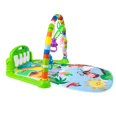 Musical Instrument Toy Mat Baby Kids Animal Farm Piano Gym Developmental Music Educational Toys For Toddler (2)