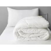 White Duvet Filler Comforter - Skin-Friendly, Washable 