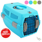 PTC-X1 Pet Carrier Travel Cage with Complete Accessories