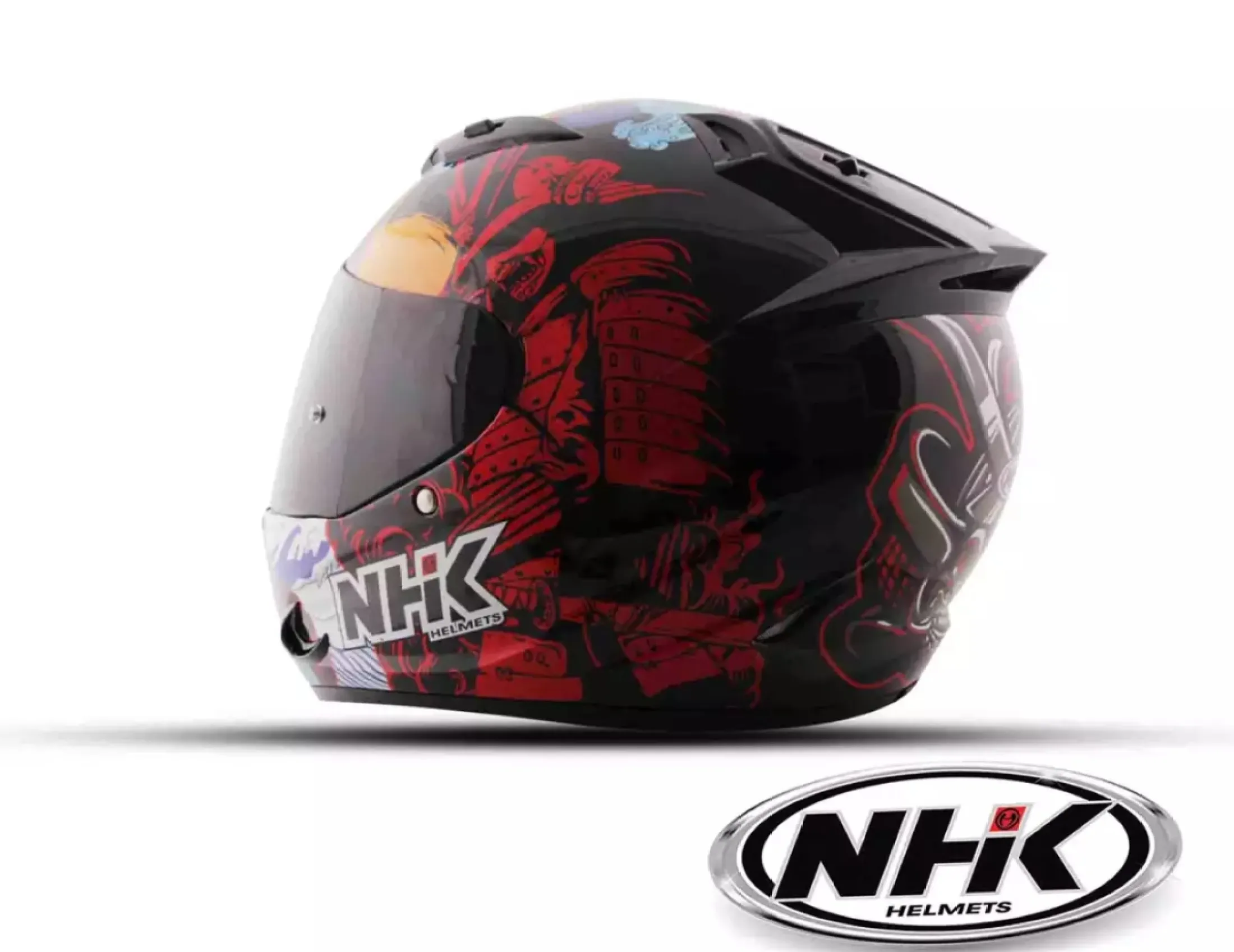 Nhk Helmet Race Pro Samurai Full Face Single Visor Lazada Ph