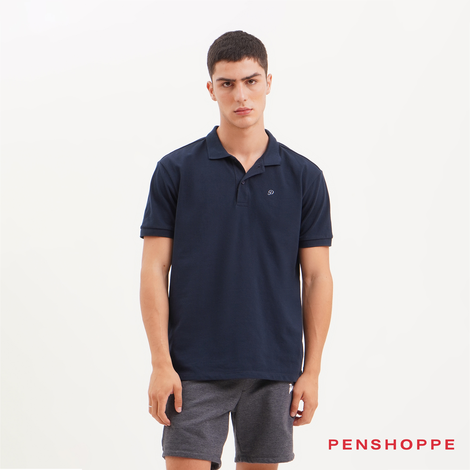 penshoppe polo black