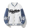 HUILISHI Retro Korean Men's Casual Loose Baseball Jacket