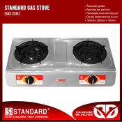 D&D STANDARD Double Burner Gas Stove