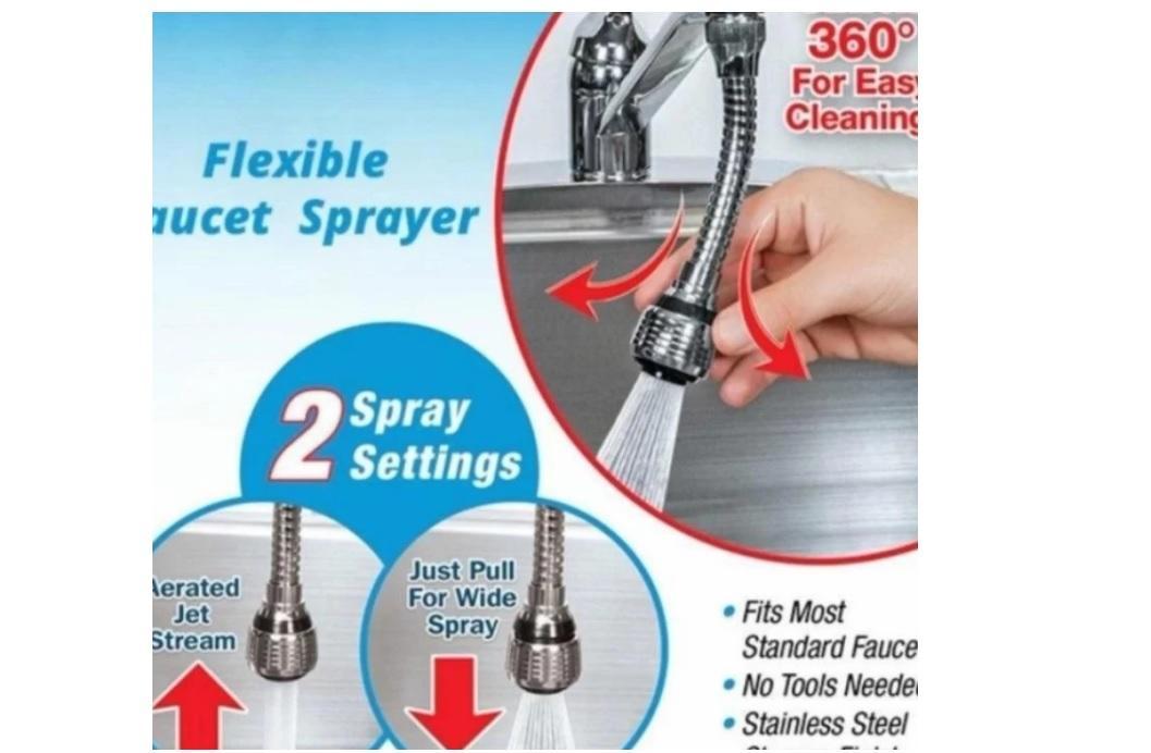 Kelvin Online Preferred Turbo 360 Flex Sink Faucet Sprayer