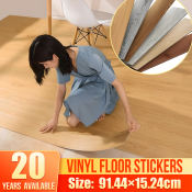 Waterproof 3D Vinyl Floor Sticker Tiles for Home Improvement