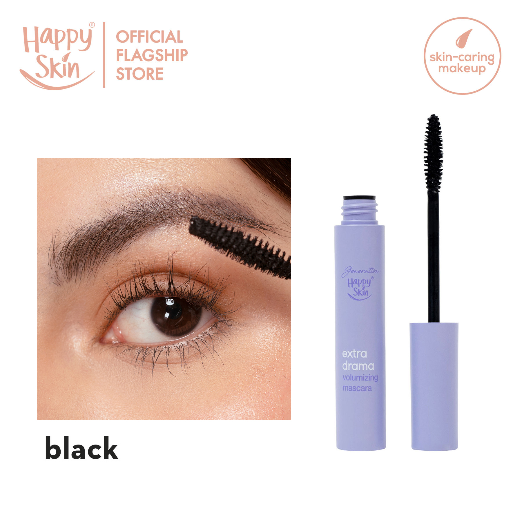 Discount on Happy Skin  shoes - SKU: Generation Happy Skin Extra Drama Volumizing Mascara In Black