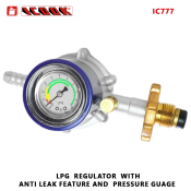 iCook IC-777 Low Pressure LPG Gas Regulator with Anti-Leak