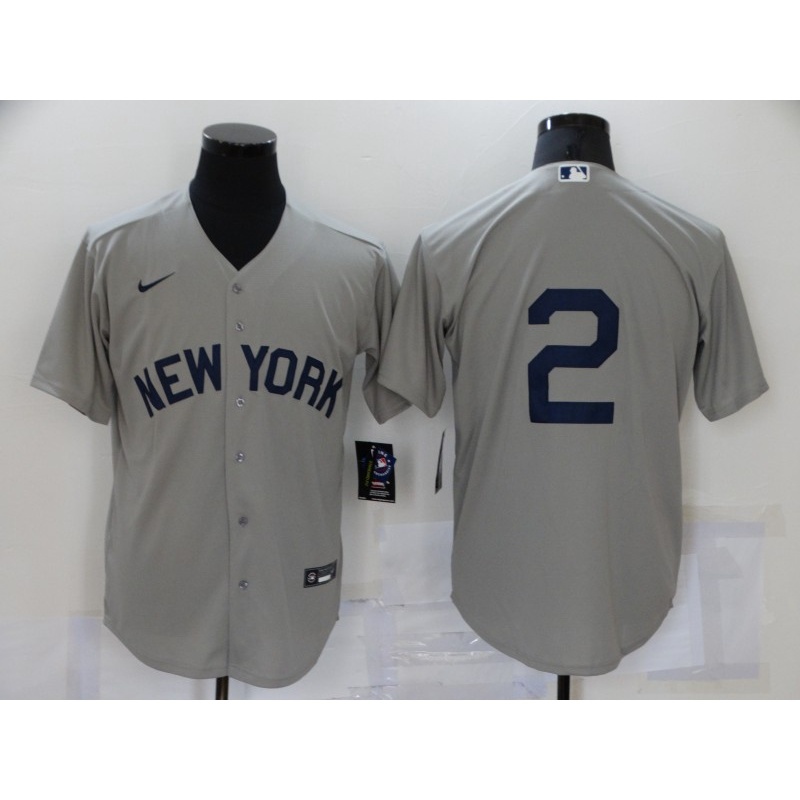 New York Yankees #2 Derek Jeter Mlb Golden Brandedition Black