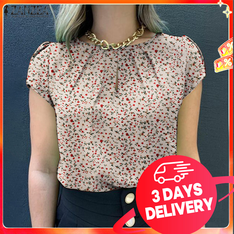 Buy Zanzea Plus Size Blouse On Sale online | Lazada.com.ph