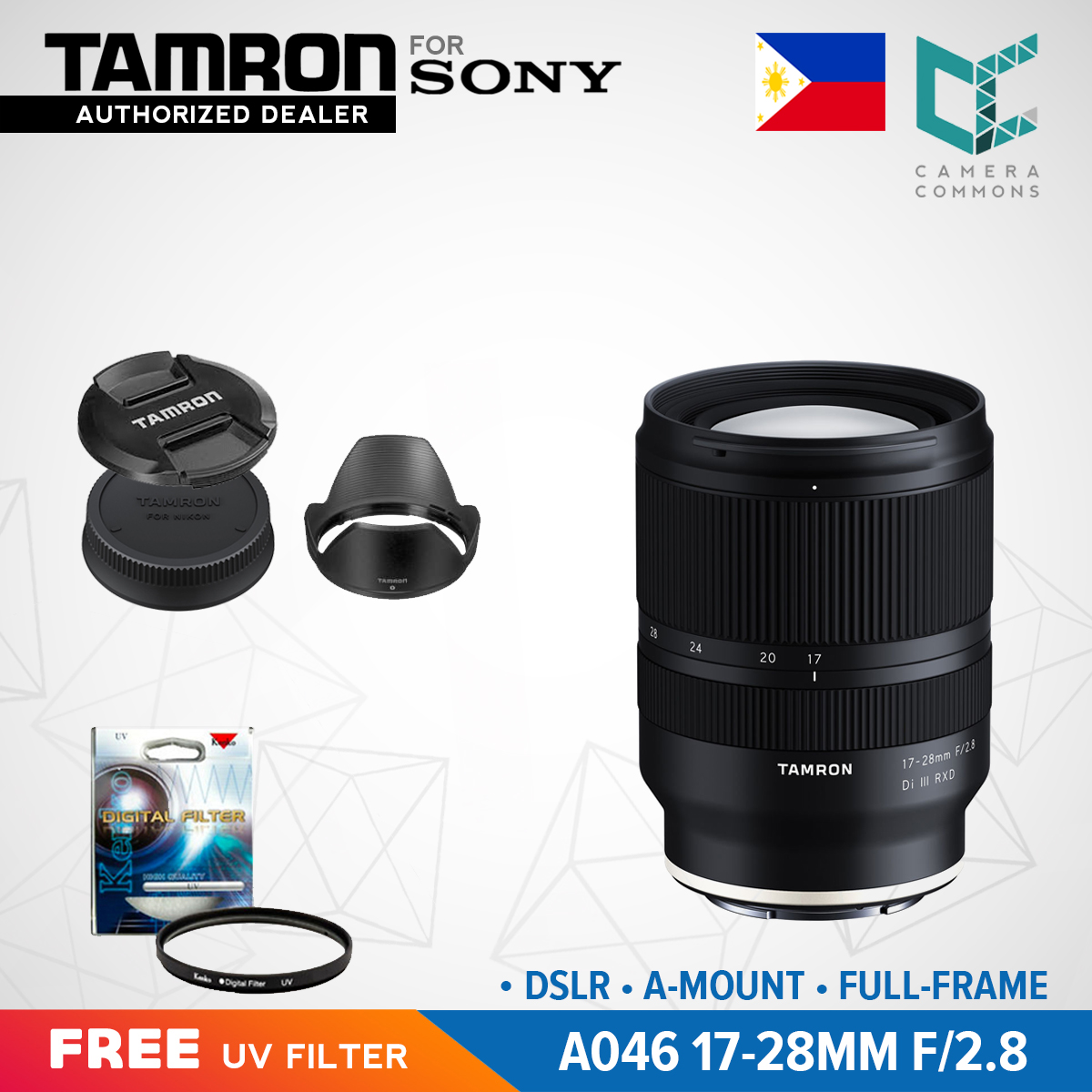 Tamron A043 35-150mm f/2.8-4 Di VC OSD Lens for Nikon F F-Mount Lazada PH