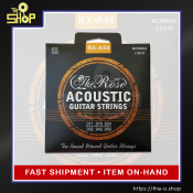 Rose Premium Acoustic Guitar Strings | Phosphor Bronze | RX-A50