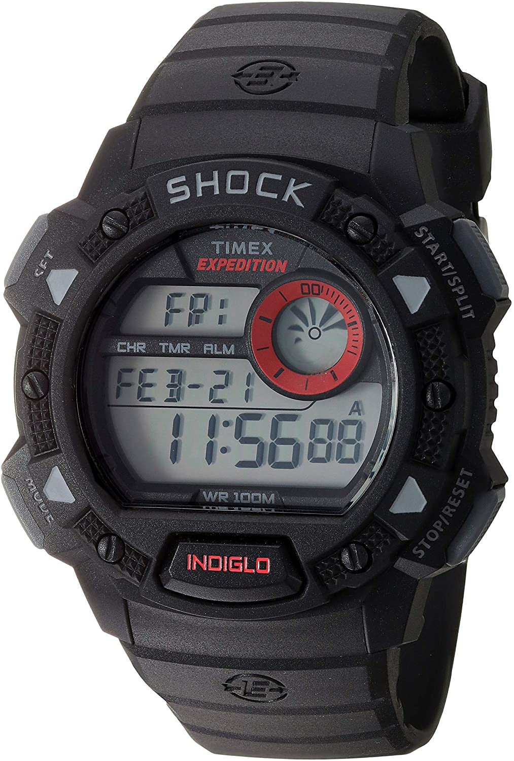 Timex Expedition Base Shock Watch Black | Lazada PH