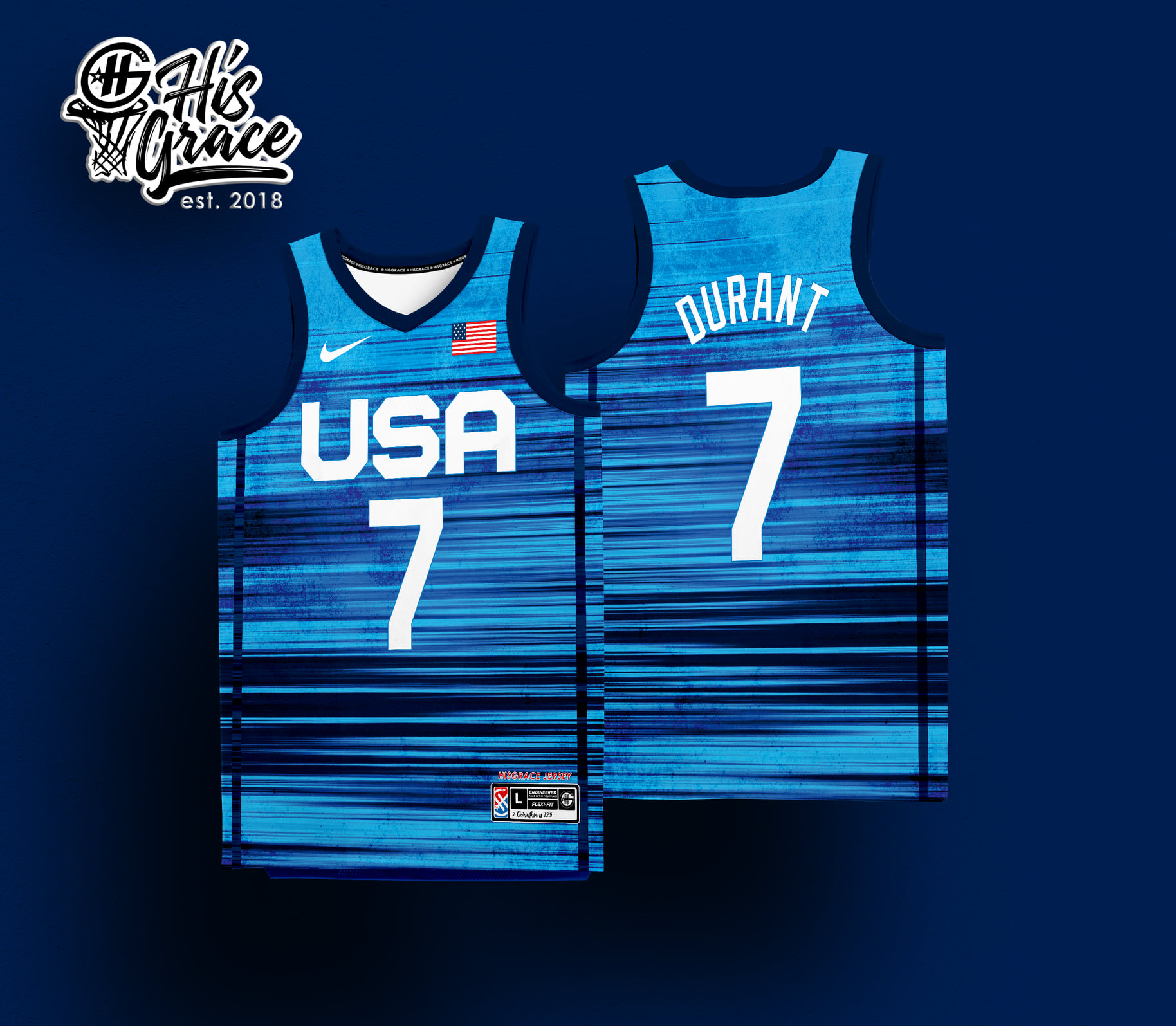 NBA ALL STAR BLUE RED JAMES HG JERSEY FULL SUBLIMATION