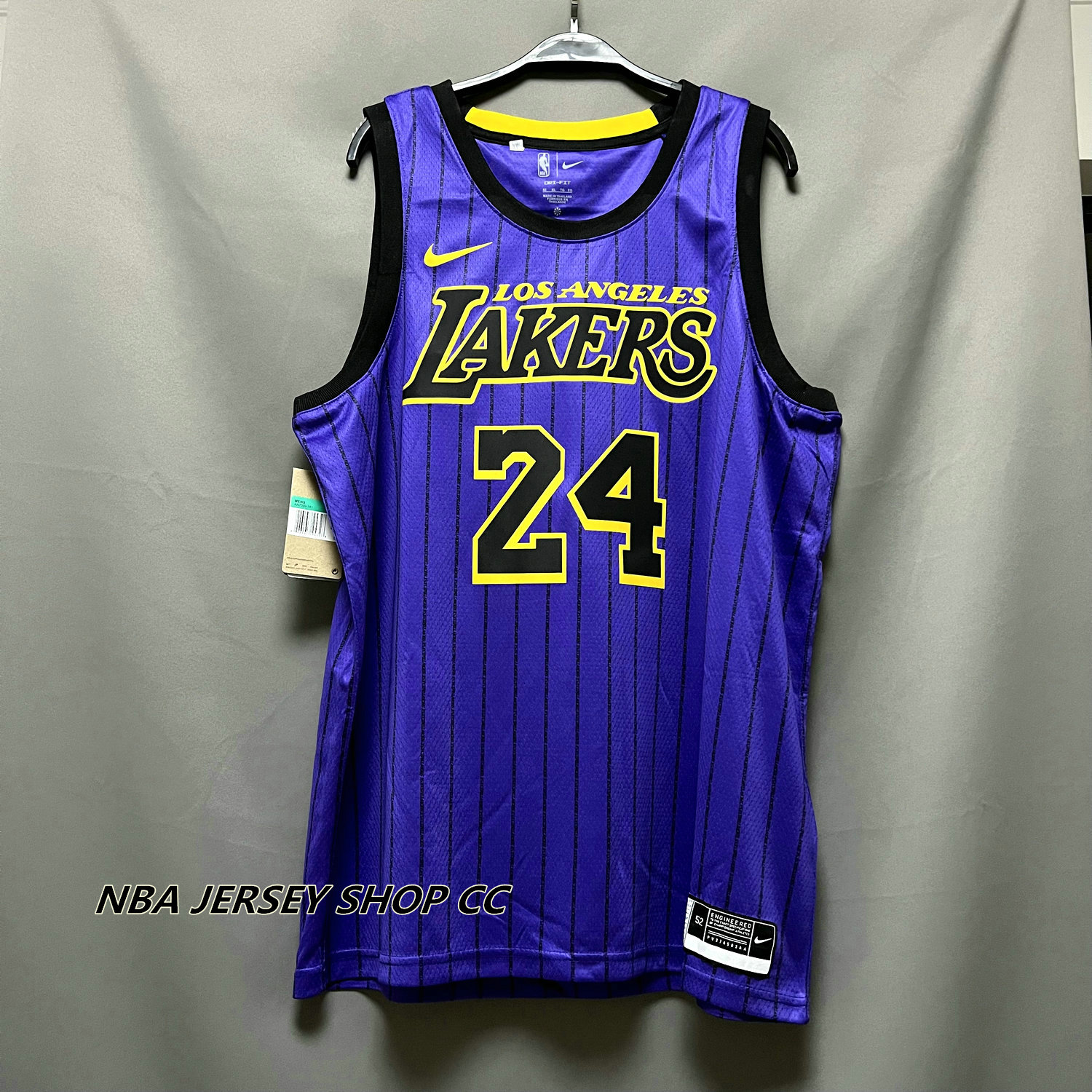 Big & Tall Men's Rui Hachimura Los Angeles Lakers Nike Authentic Purple 2021/22  Jersey - City Edition