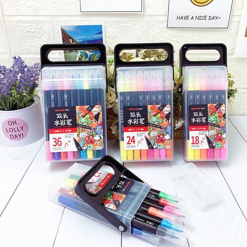 Cra-Z-Art Washable Watercolor Paints with Brush, Multicolor Set