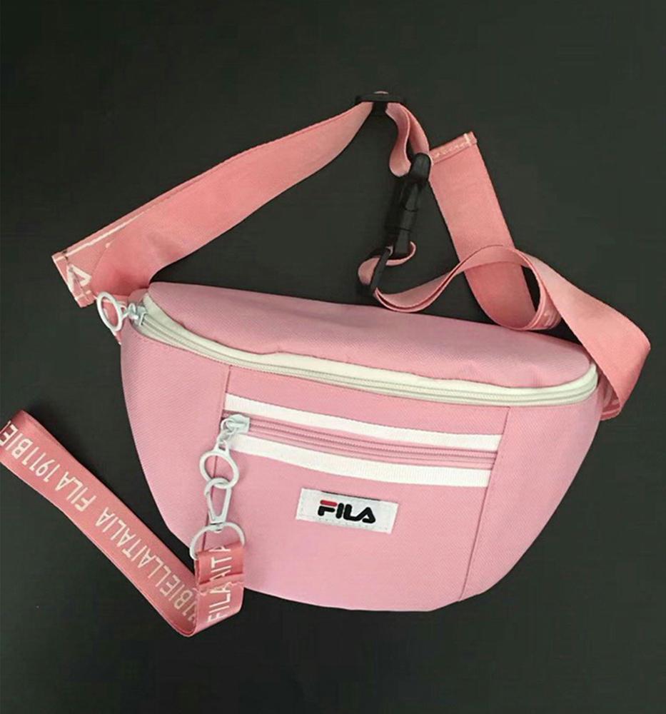 fila crossbody bag pink