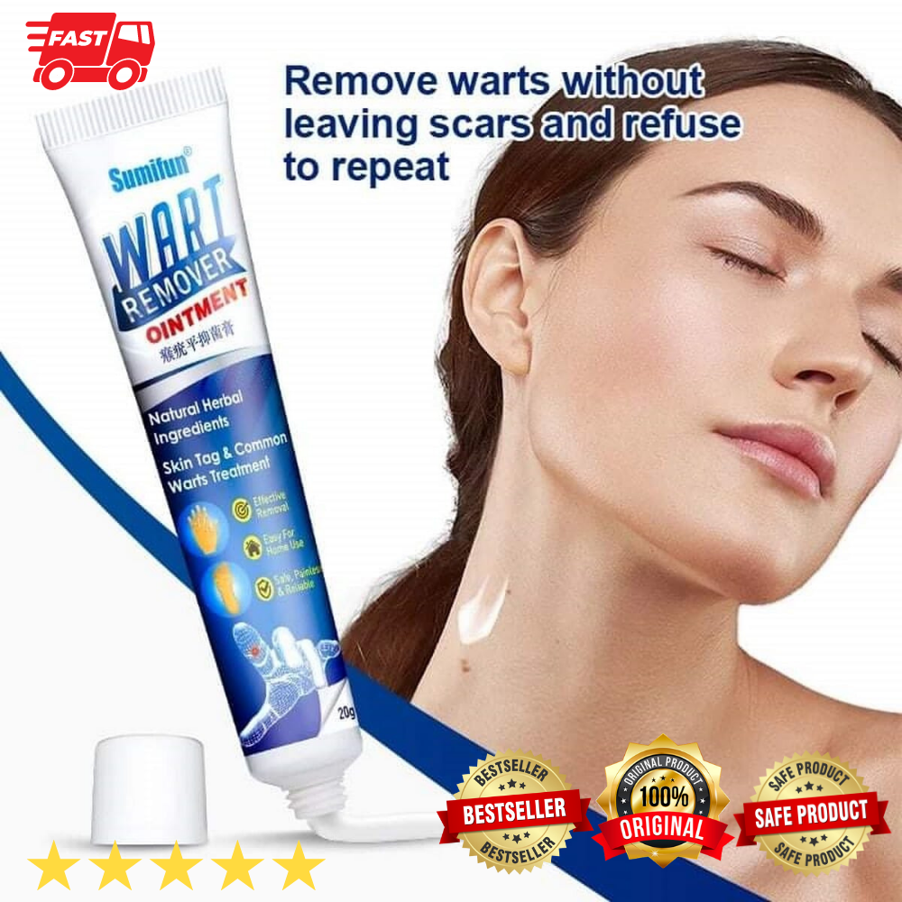 Lazada Philippines - Sumifun Warts remover original Kulugo Remover cream Natural Herbal Wart Treatment 20g