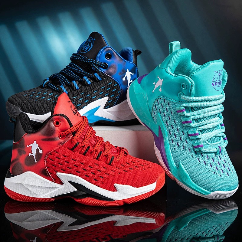 2023 Kids High Cut Basketball Shoes, New Fashion Sport Shoes