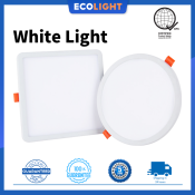 Ecol White light Pin light 3W/6W/9W/12W/18W Round&Square Ceiling Light Recessed Pin Light Led Panel Light Ceiling Light