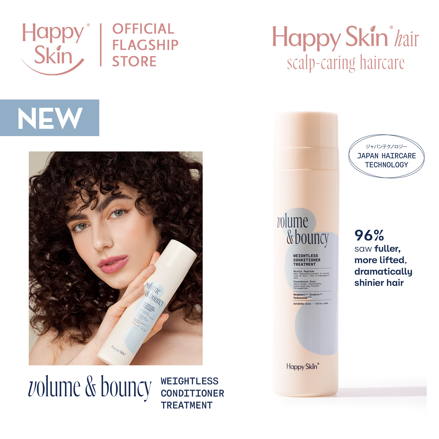 Discount on Happy Skin  shoes - SKU: Happy Skin Hair Volume & Bouncy Weightless Conditioner Treatment