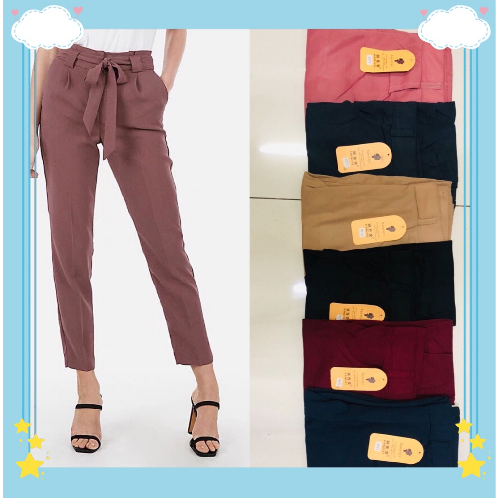 Shop Korean Cream Trousers with great discounts and prices online  Aug  2023  Lazada Philippines