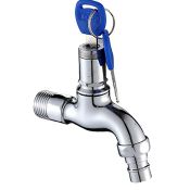 Secure Water Tap with Lock Key for Kitchen or Garden
