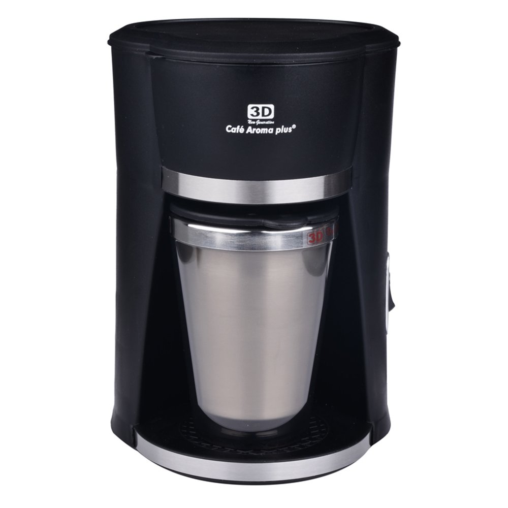 3D CM-601 Coffee Maker 300ml (Black) Lazada PH