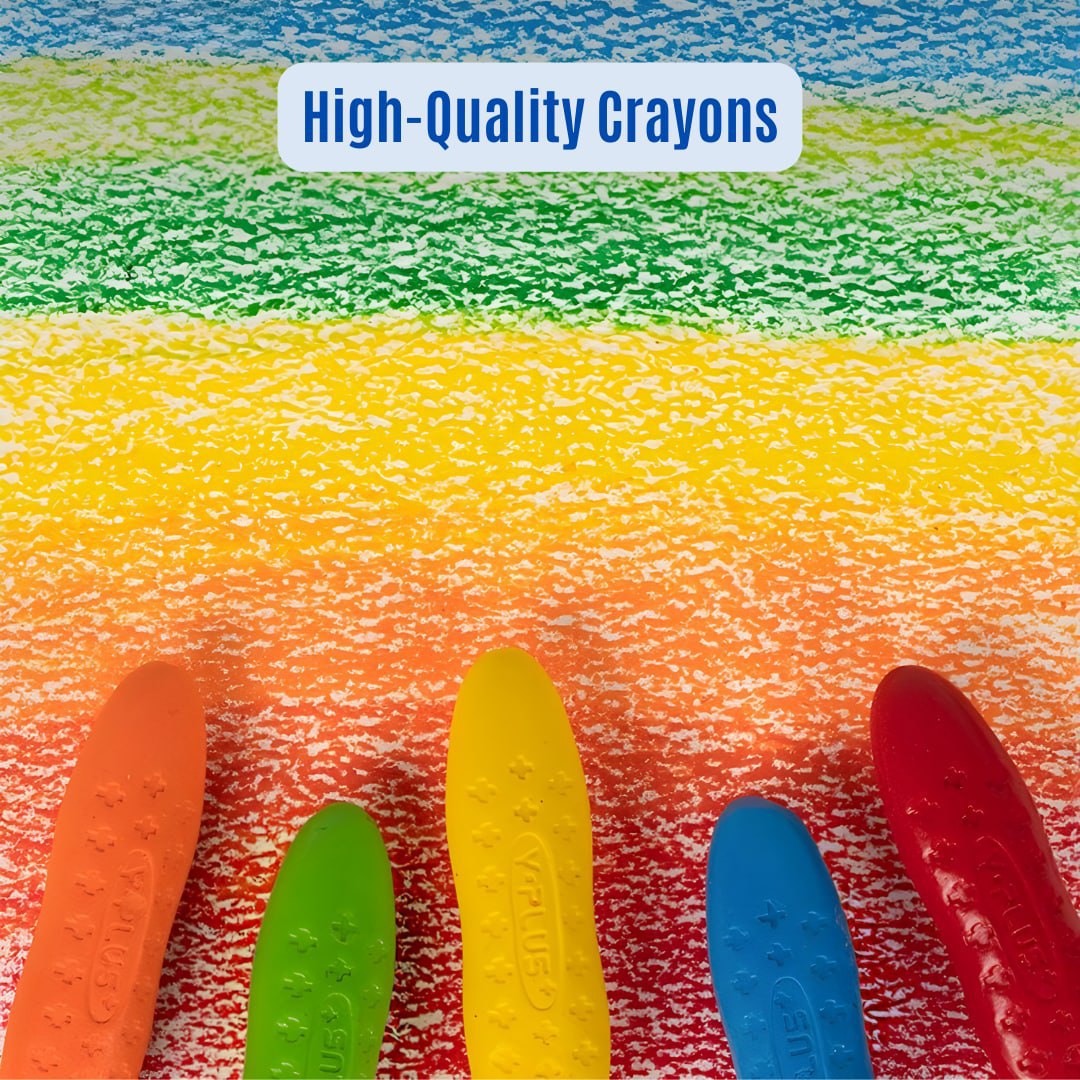 Ekana Peanut Shaped Washable Non-Toxic Crayons for Kids 24pcs 12pcs Safe  and Washable crayon for kids