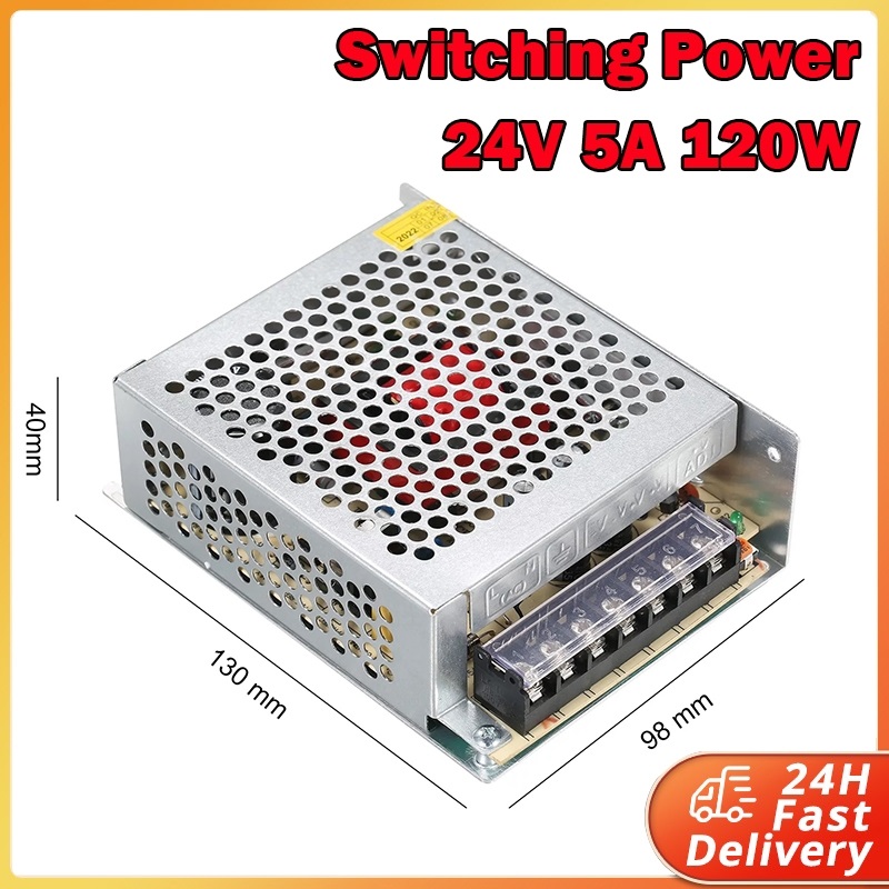 AC 100V～240V to DC 24V 5A 12...