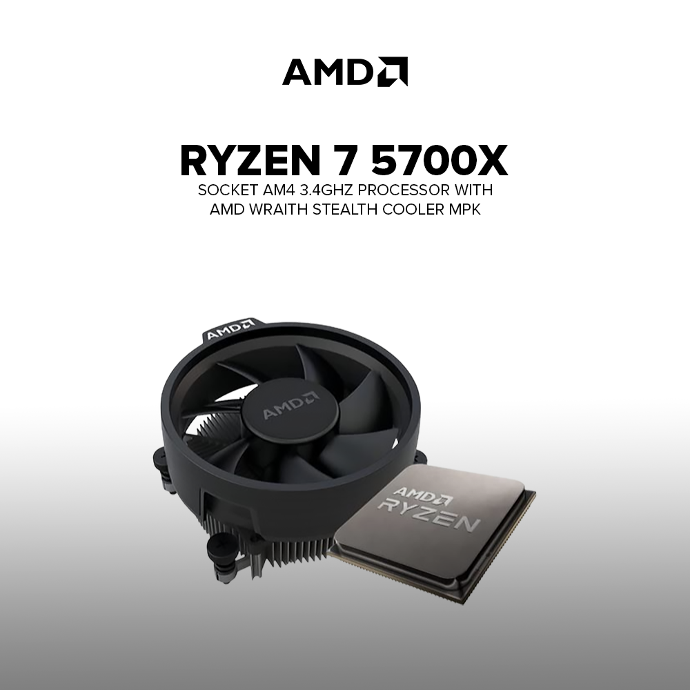 PCパーツ AMD Ryzen 7 5700x with wraith cooler 5700X Cooler Fan Wraith Stealth 4 PIN PWM Can Support R7 R9