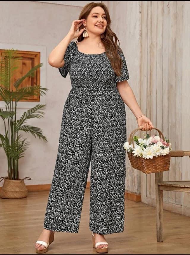 RHC Flower Print Jumpsuit