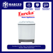 Eureka 5.5 Elite Twin Tub Washing Machine Ewm 550D Elite