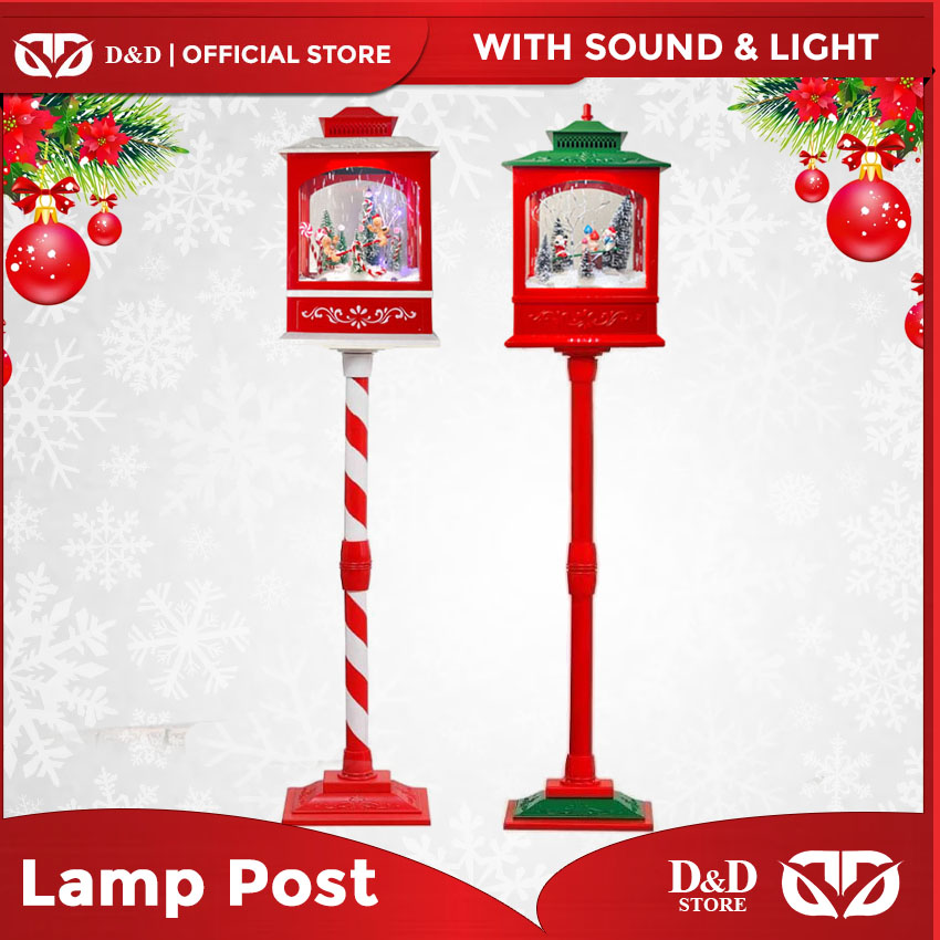 Product photo of D&D Home Musical Street Lamp Post Lantern from its Lazada listing