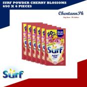 Surf CHERRY BLOSSOMS Laundry Powder Detergent - 6 Pack
