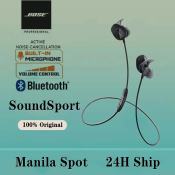 Bose SoundSport Wireless Earphones with Noise Cancelling Mic