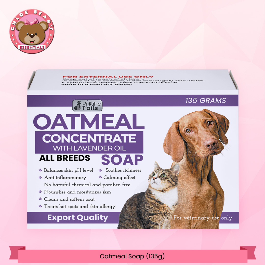 Prolific Oatmeal Concentrate Soap 135grams For Dogs and Cats