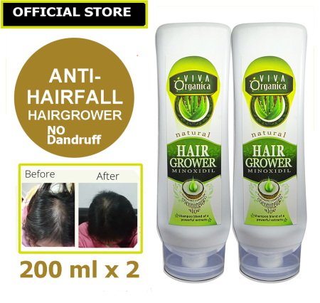 Viva Organica Minoxidil Hairgrower Shampoo with Gugo & Aloe Vera